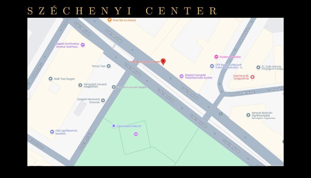 Szechenyi Center Aparthotel Сегед Екстериор снимка